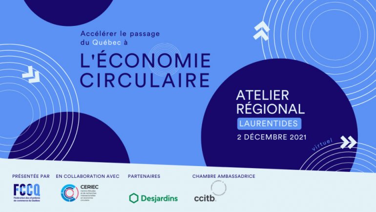 Atelier Régional Laurentides – Tournée sur l’économie circulaire (Cohorte 1)